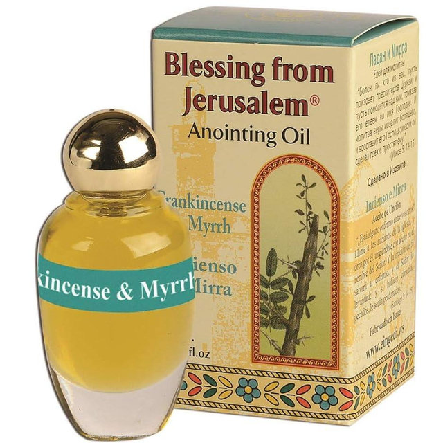 Anointing Oil 12ml. - Blessing from Jerusalem (Frankincense and Myrrh)