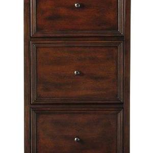 Oxford File Cabinet, 3-DRAWER, CHESTNUT