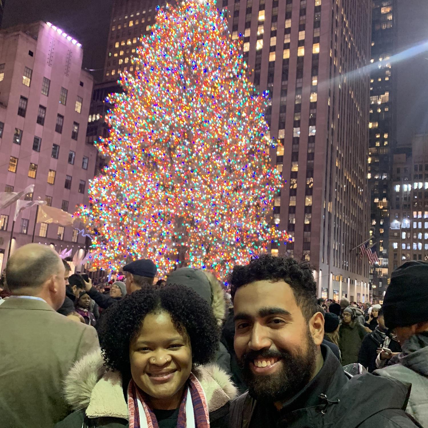 Christmas time in NYC