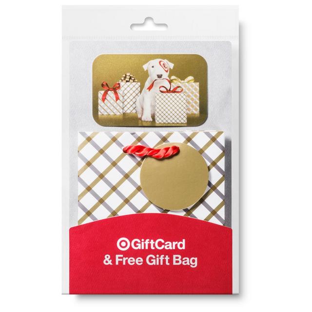 All In One Plaid GiftCard + Free Gift Bag $25