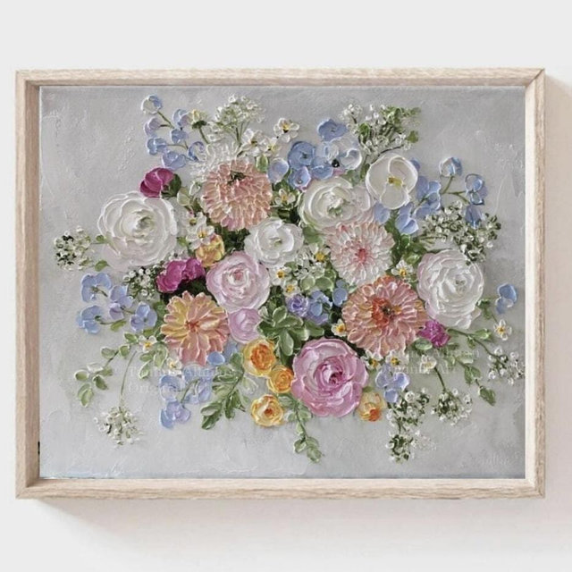 Wedding Flower Painting Commission