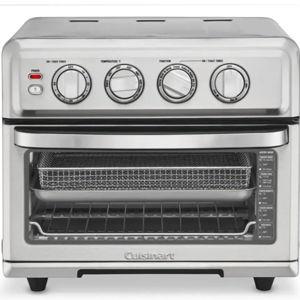 Cuisinart - 0.6 Cu. Ft. Air Fryer Toaster Oven with Grill - Stainless Steel