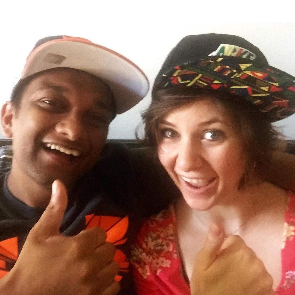 Kurian's hat game is always on point. This was one of our first pics together back in 2015.