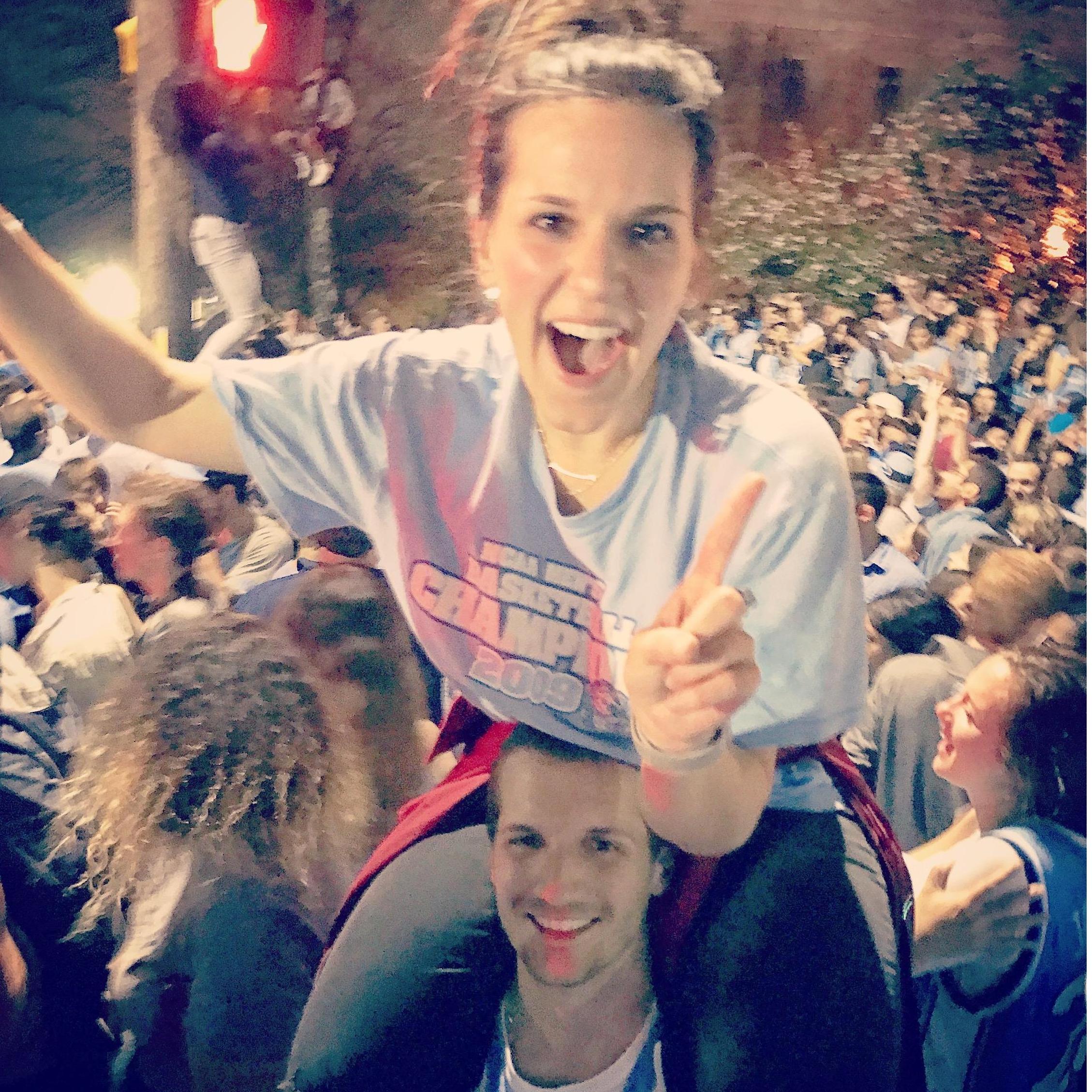 After UNC winning basketball National Championship