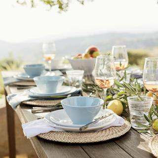 Marin Melamine 3-Piece Place Setting, Service for 1