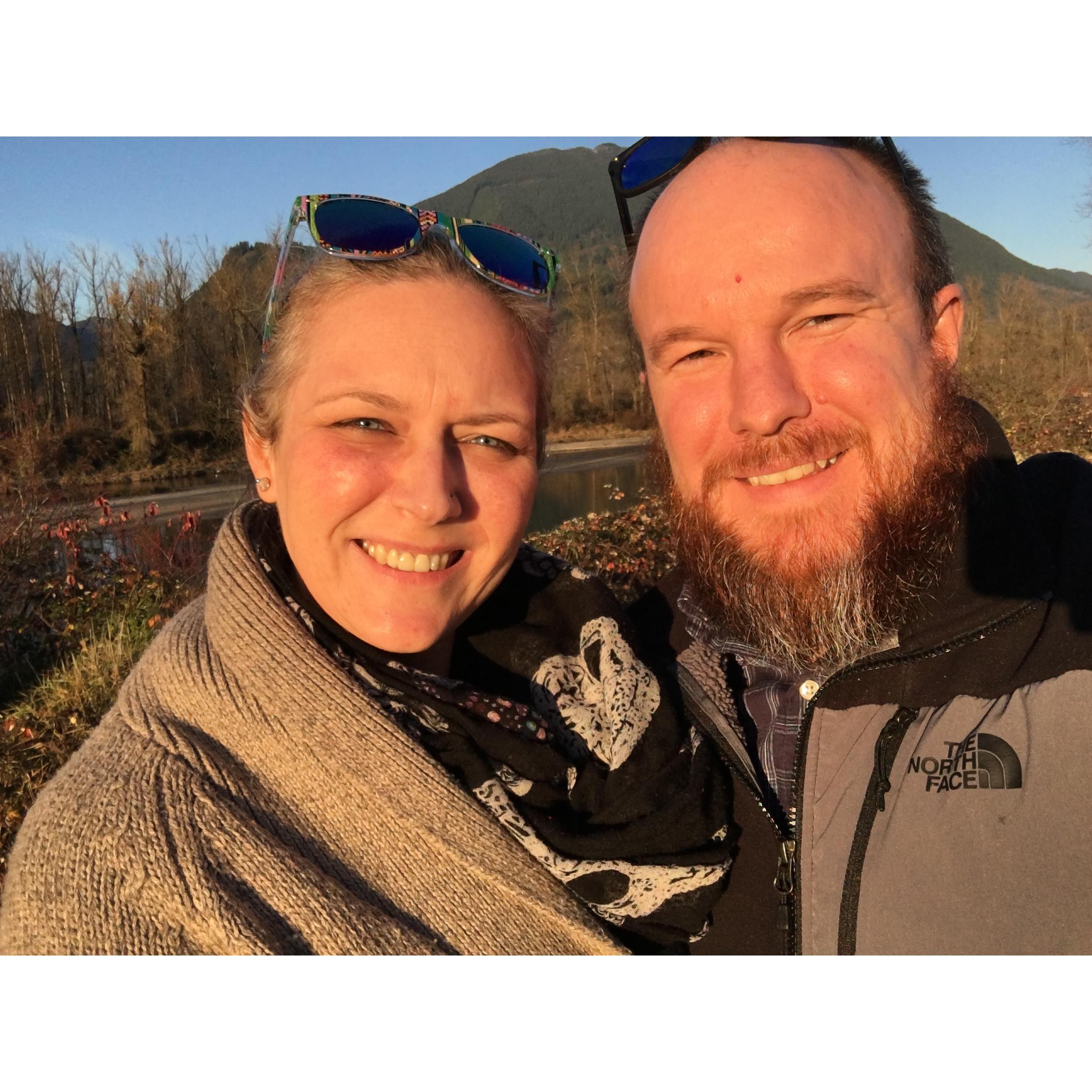 Eagle watching in Harrison Mills - December 2018