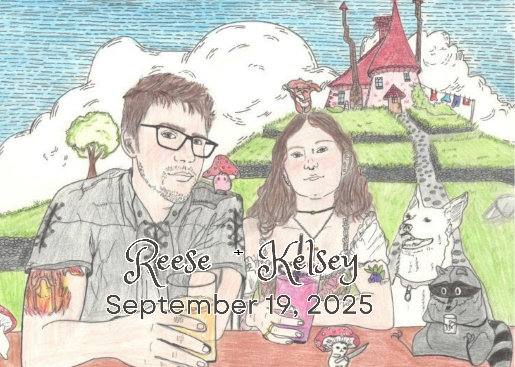The Wedding Website of Kelsey Golden and Reese O'Connell