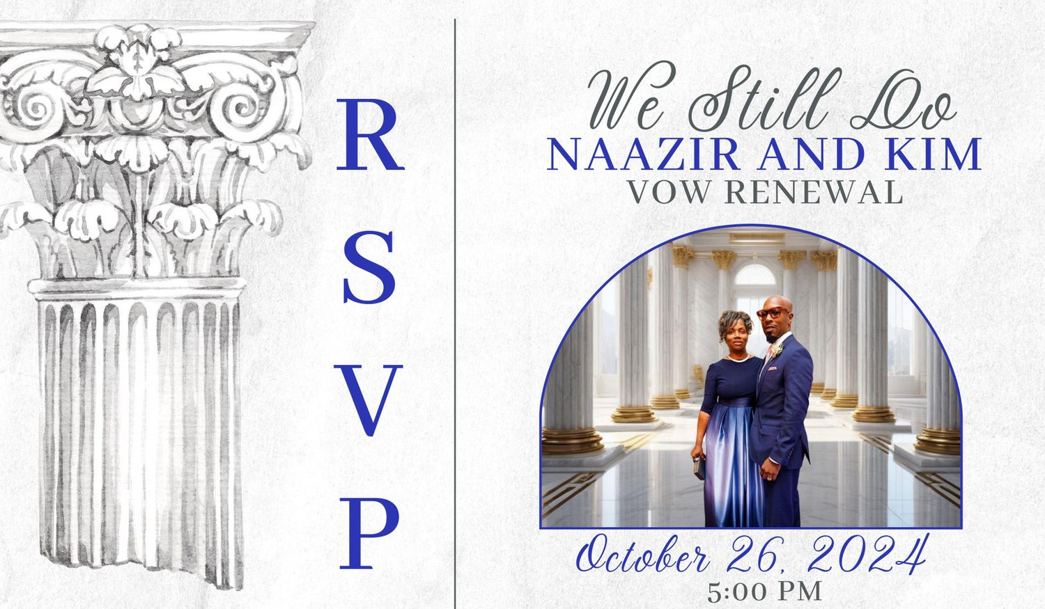 The Wedding Website of Kim Smith and Naazir Smith