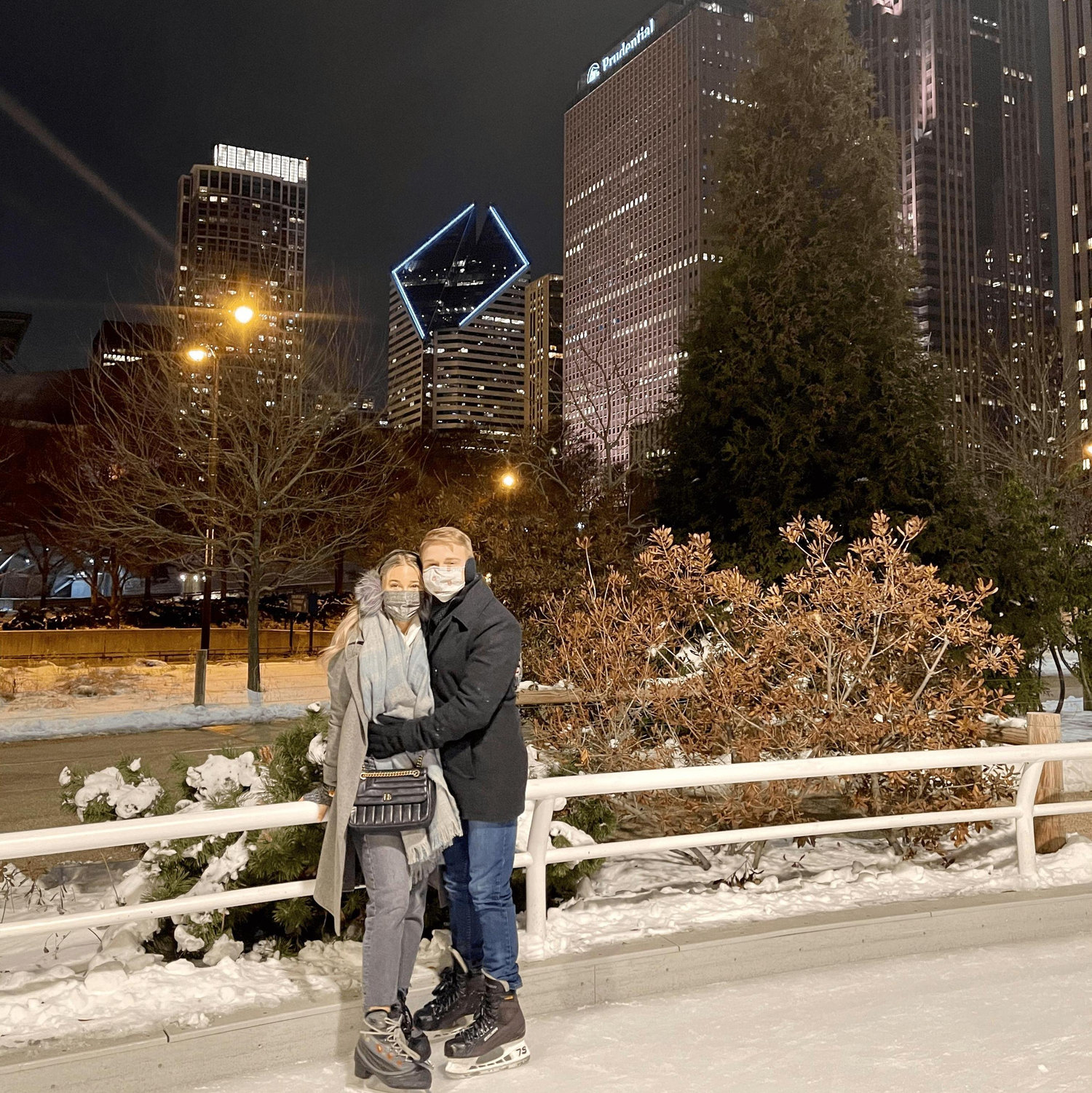 January 2020: Ice Skating in Chicago