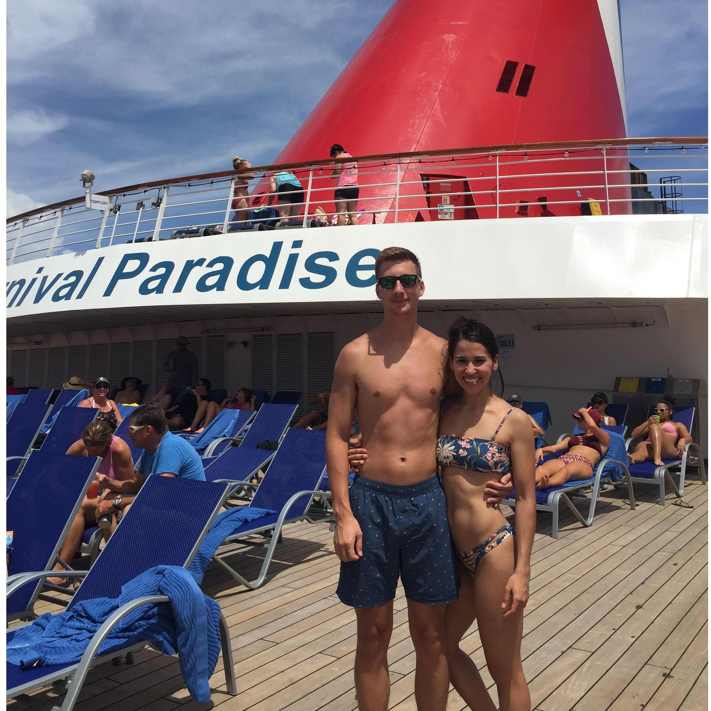 First cruise together-2018