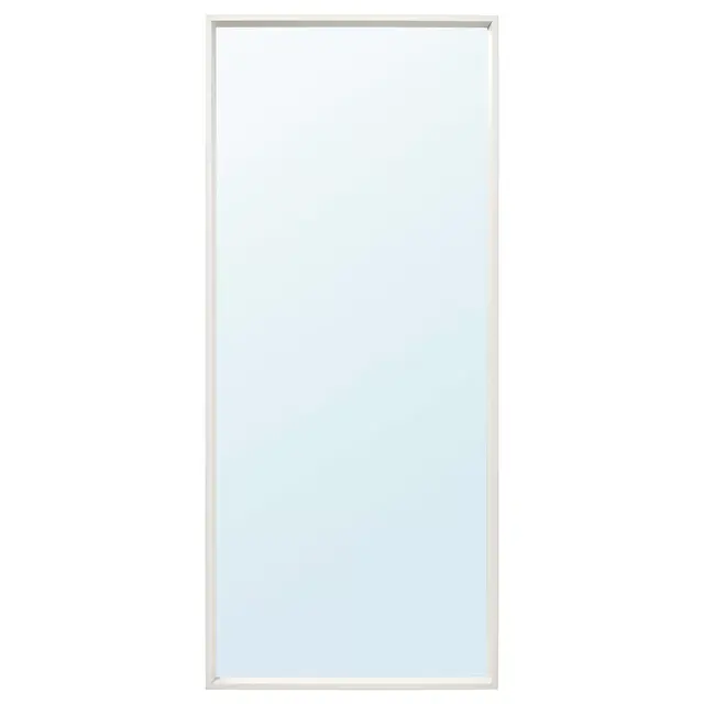 NISSEDAL Mirror, white25 5/8x59 "