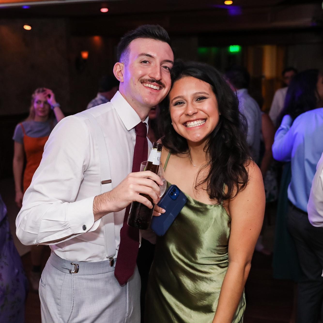 Arriana & Brian at the wedding of dear friends Kate & Ryan Walsh