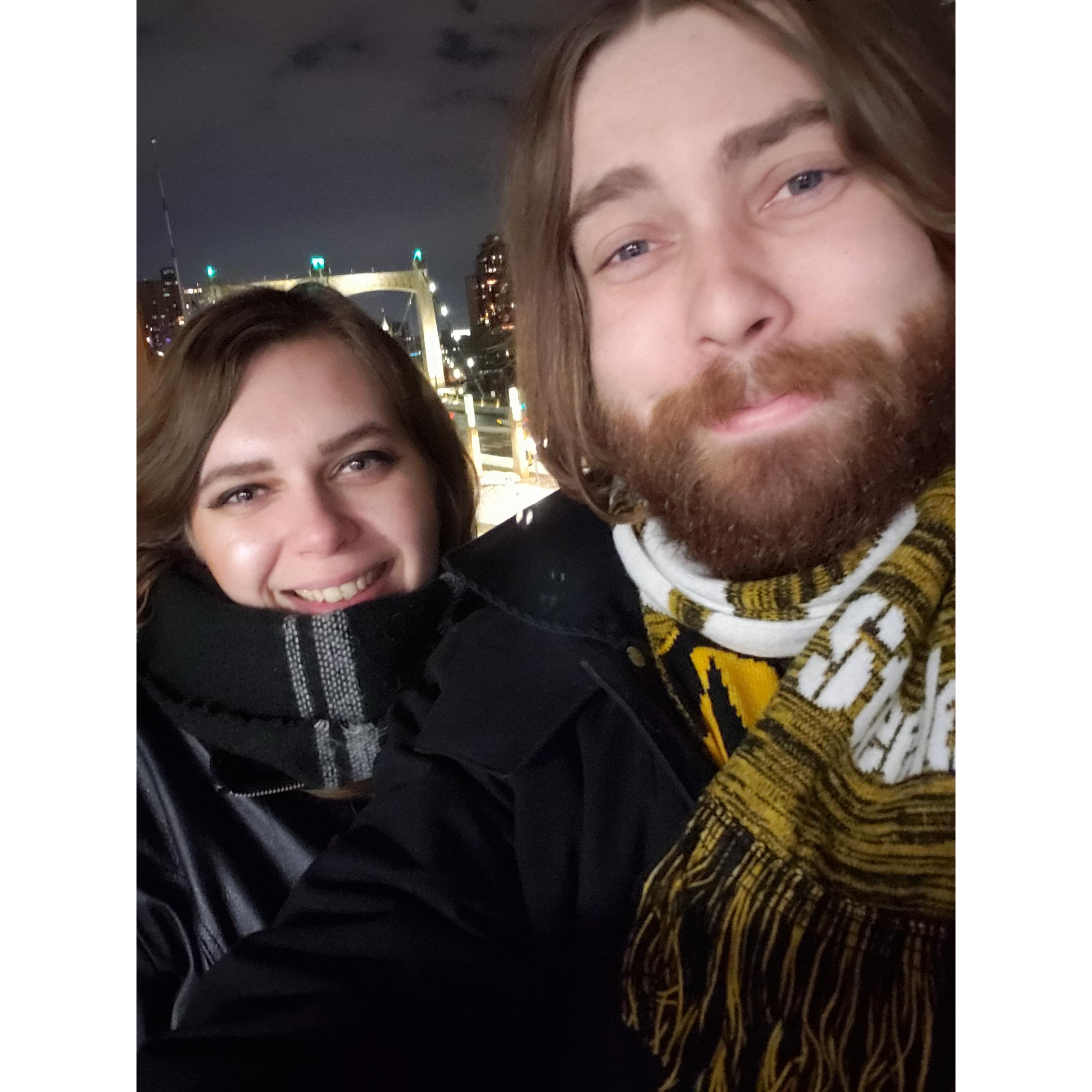 Date Night (feat. Steelers scarf)