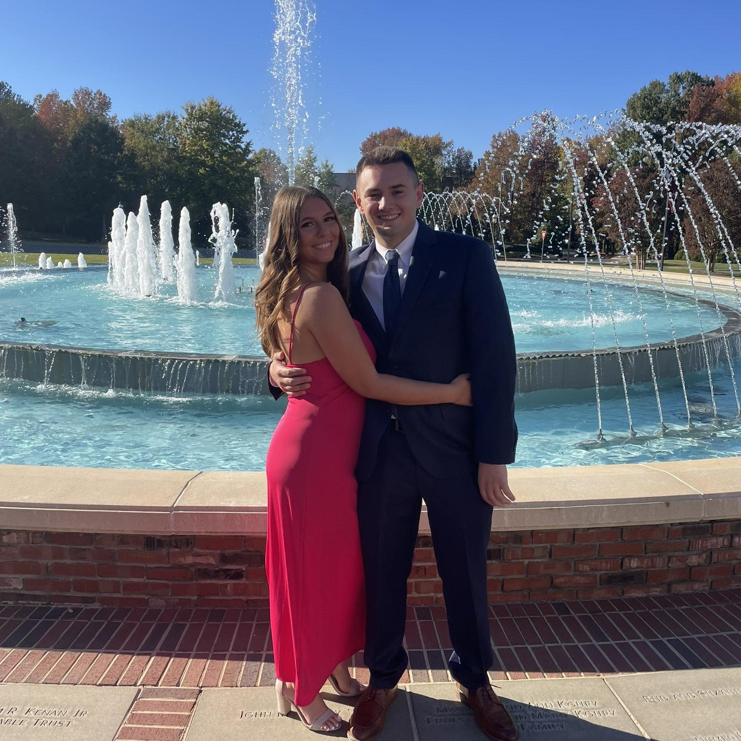 Casey's senior year sorority formal. 10/22/22