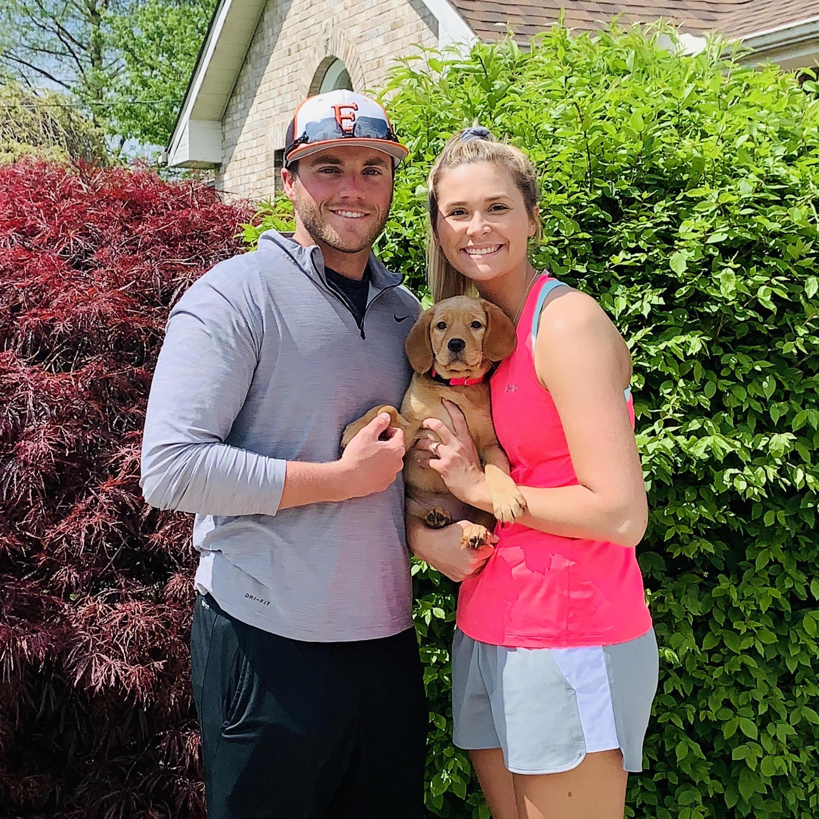 The day we brought our Goldy girl home! ❤️🐾