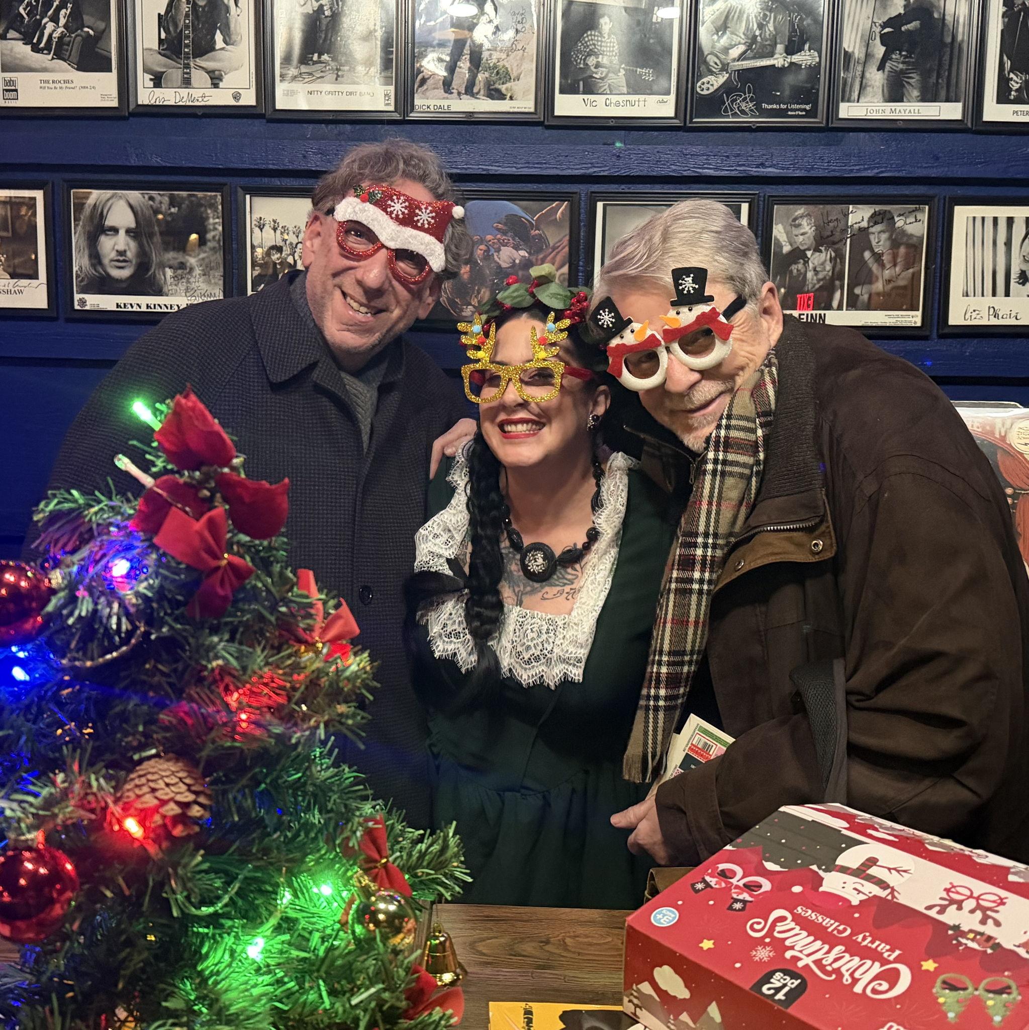 With Davina (of Davina and the Vagabonds) at Shank Hall