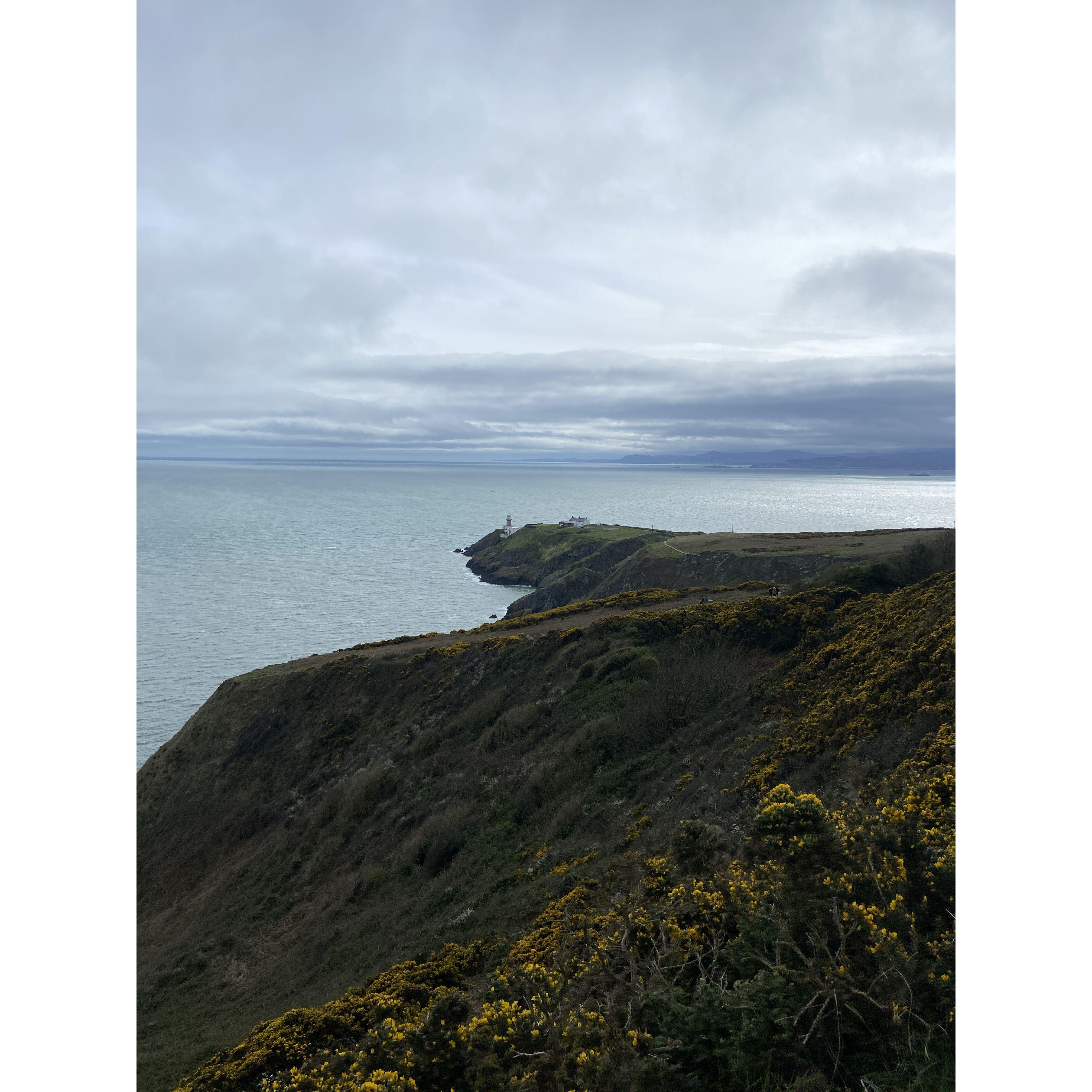 Lighthouse at Howth Head, Ireland. 4/4/24