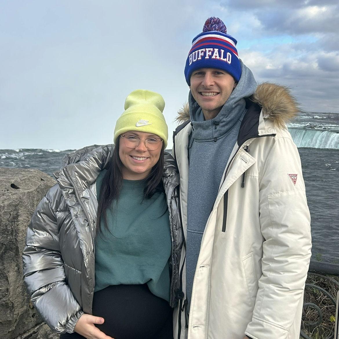 Our second trip to Niagara Falls, but this time we brought a little guest along.