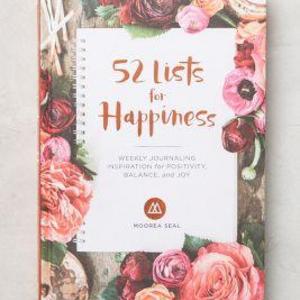 52 Lists for Happiness Journal