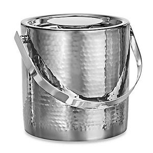 Marquis by Waterford - Marquis® by Waterford Vintage Stainless Steel Ice Bucket with Tongs
