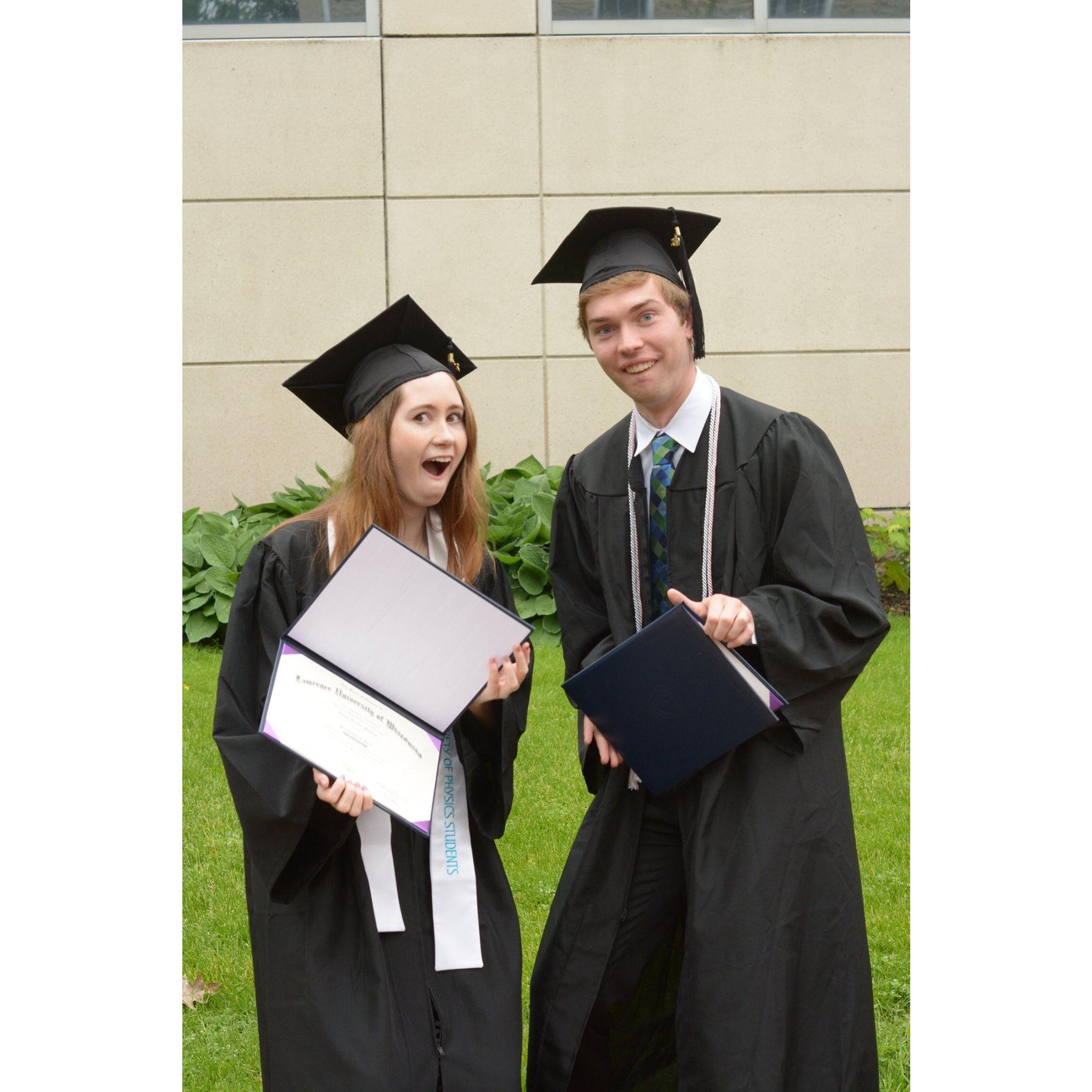 Graduation from LU - Spring 2019.