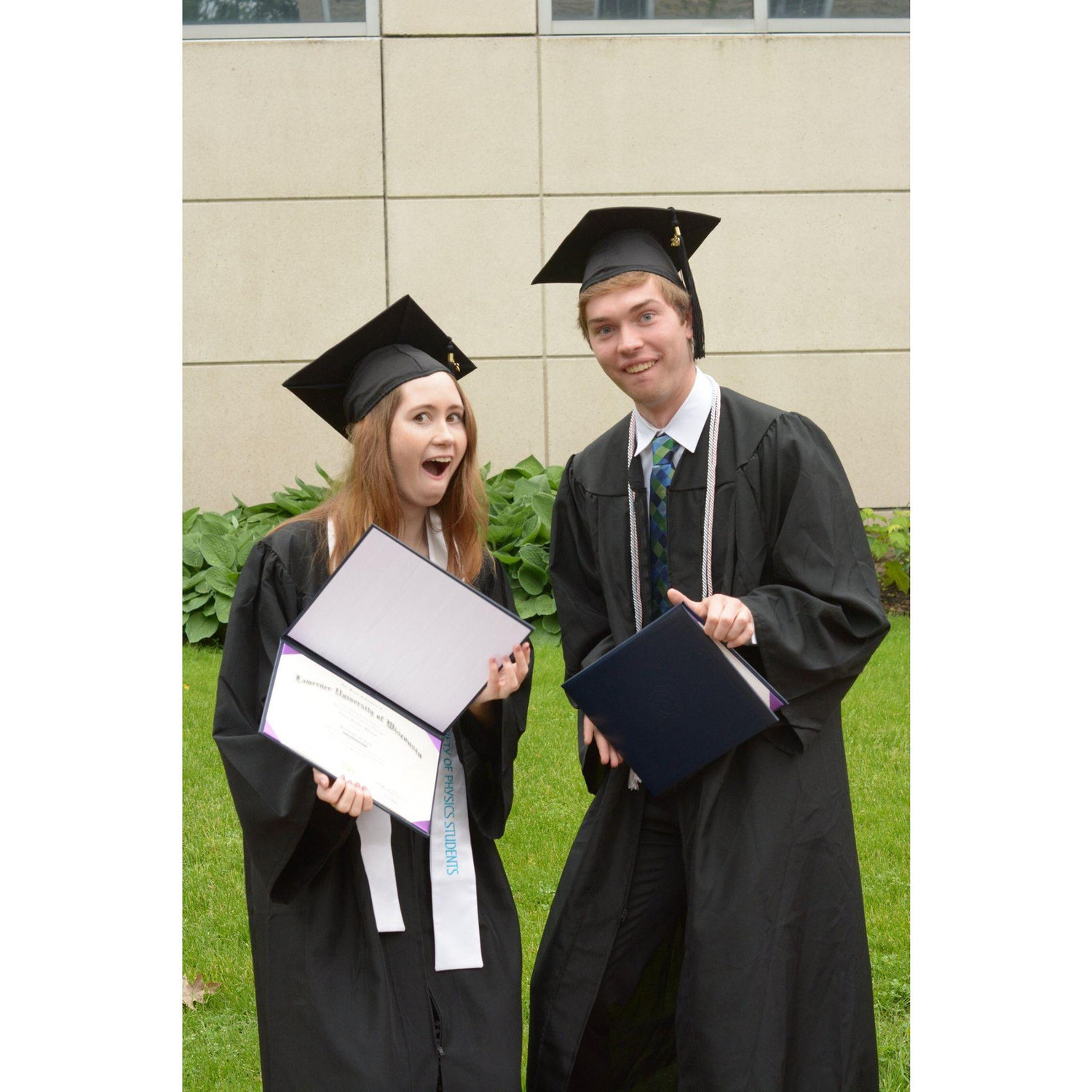 Graduation from LU - Spring 2019.