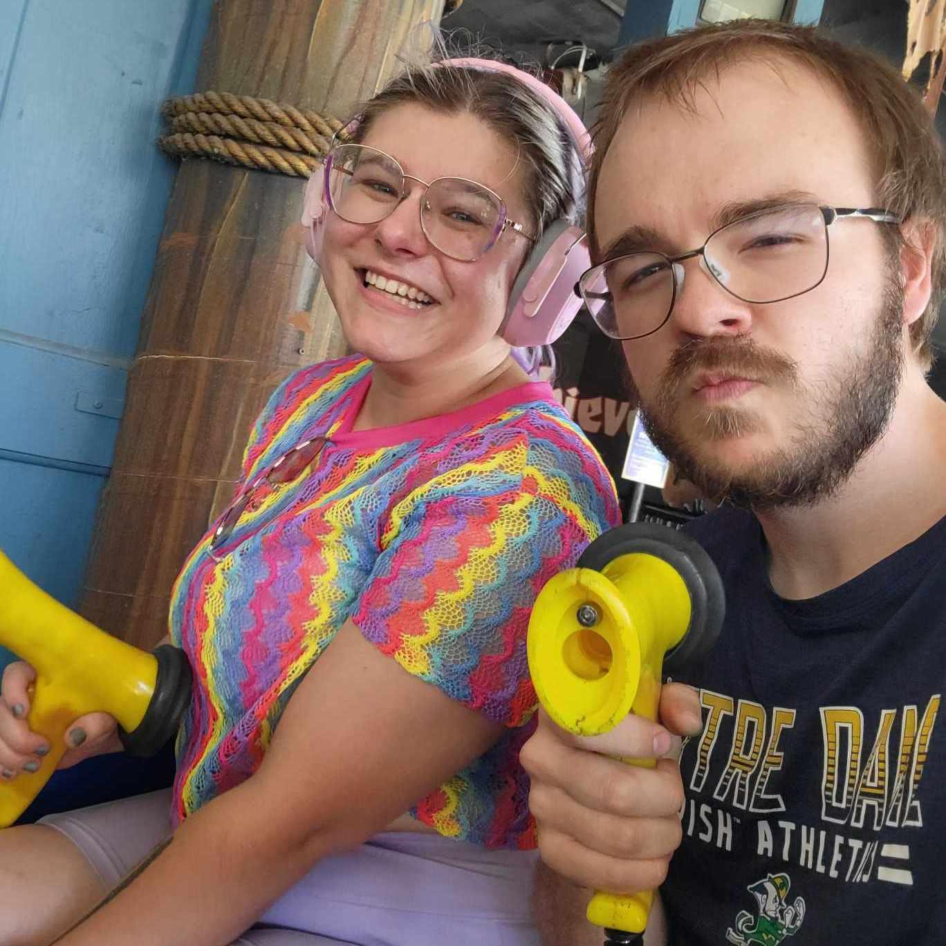 Veronica's first time at Indiana Beach