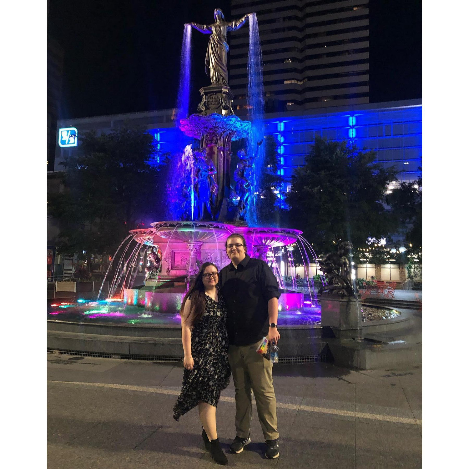 Fountain Square in Cincinnati!