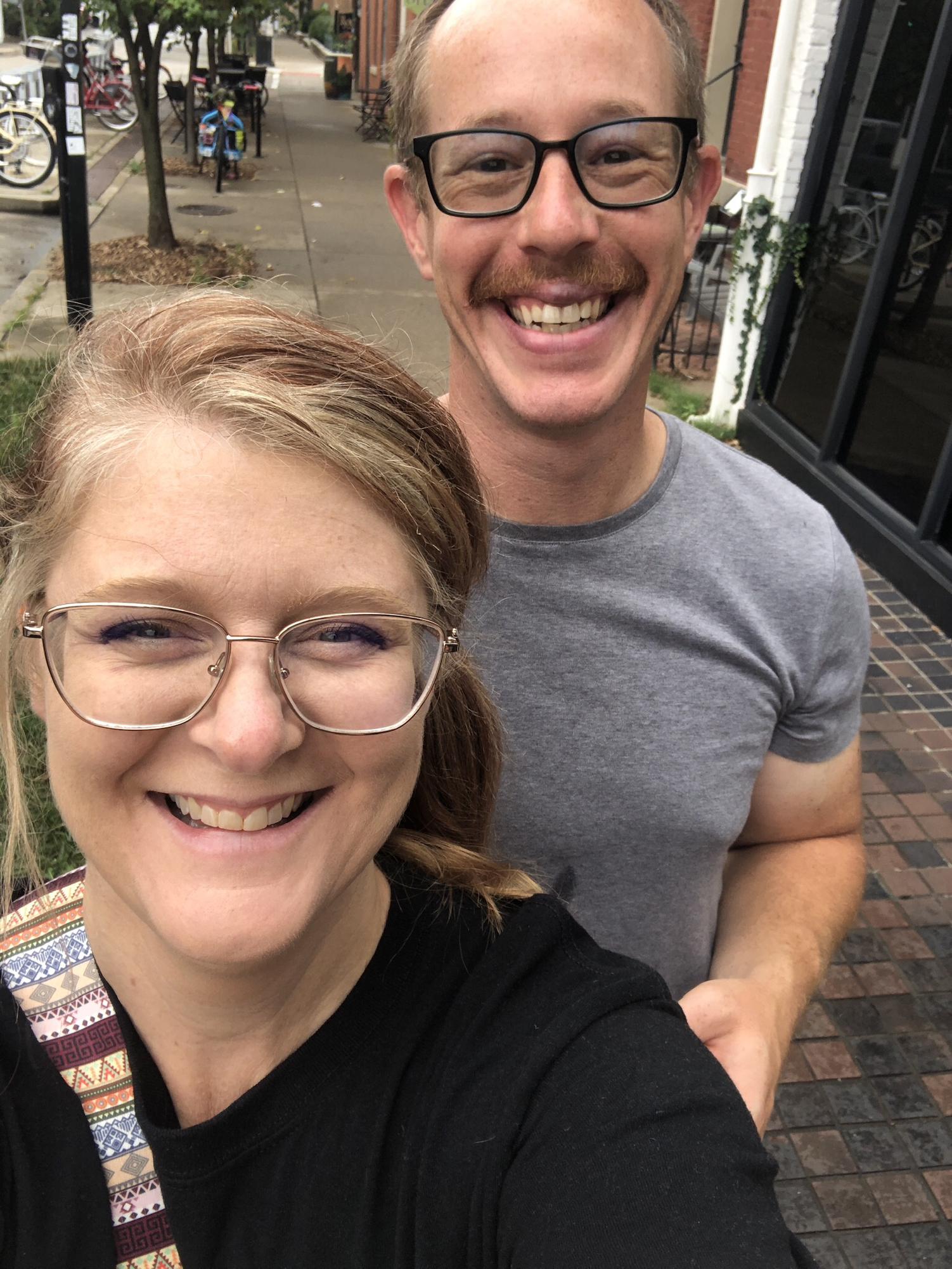 Our visit to Covington, KY - more coffee and books