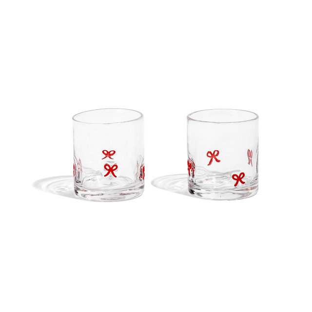 Thirstystone Bow Icon Glasses, Set of 2