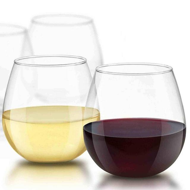 Spirits Stemless Wine Glasses 15 oz Tumbler Glasses