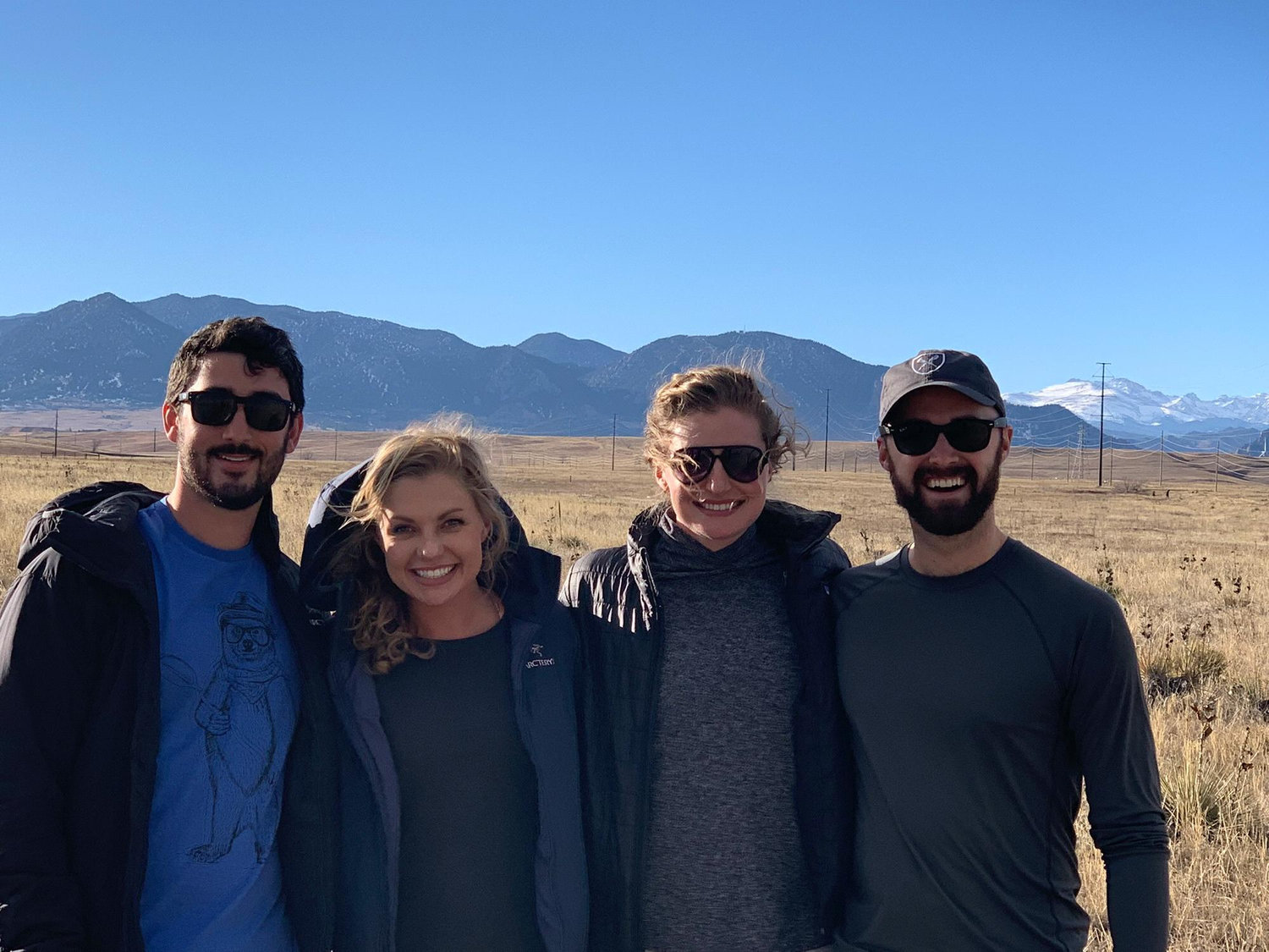 Karly and Danny's first visit to us in CO