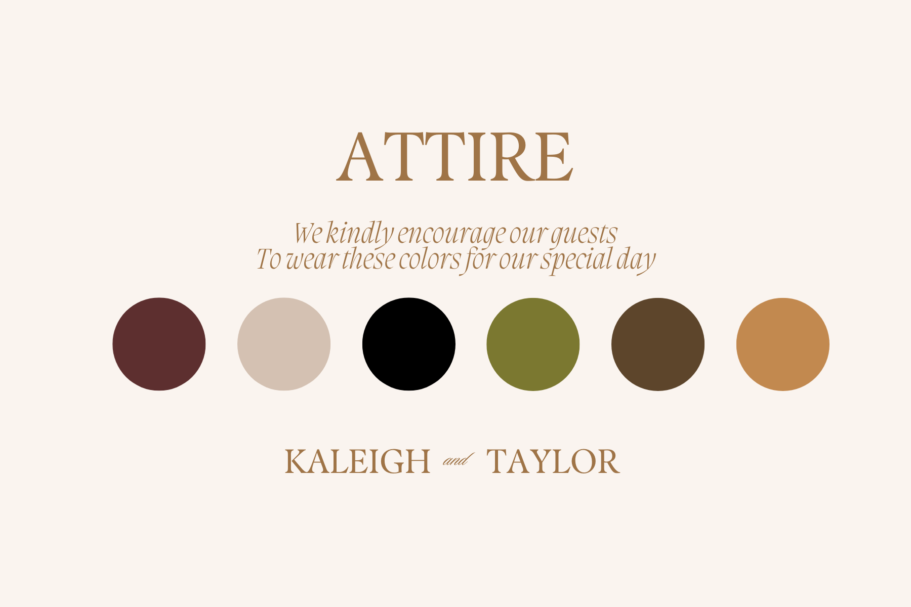 The Wedding Website of Kaleigh Gomez and Taylor Forrester