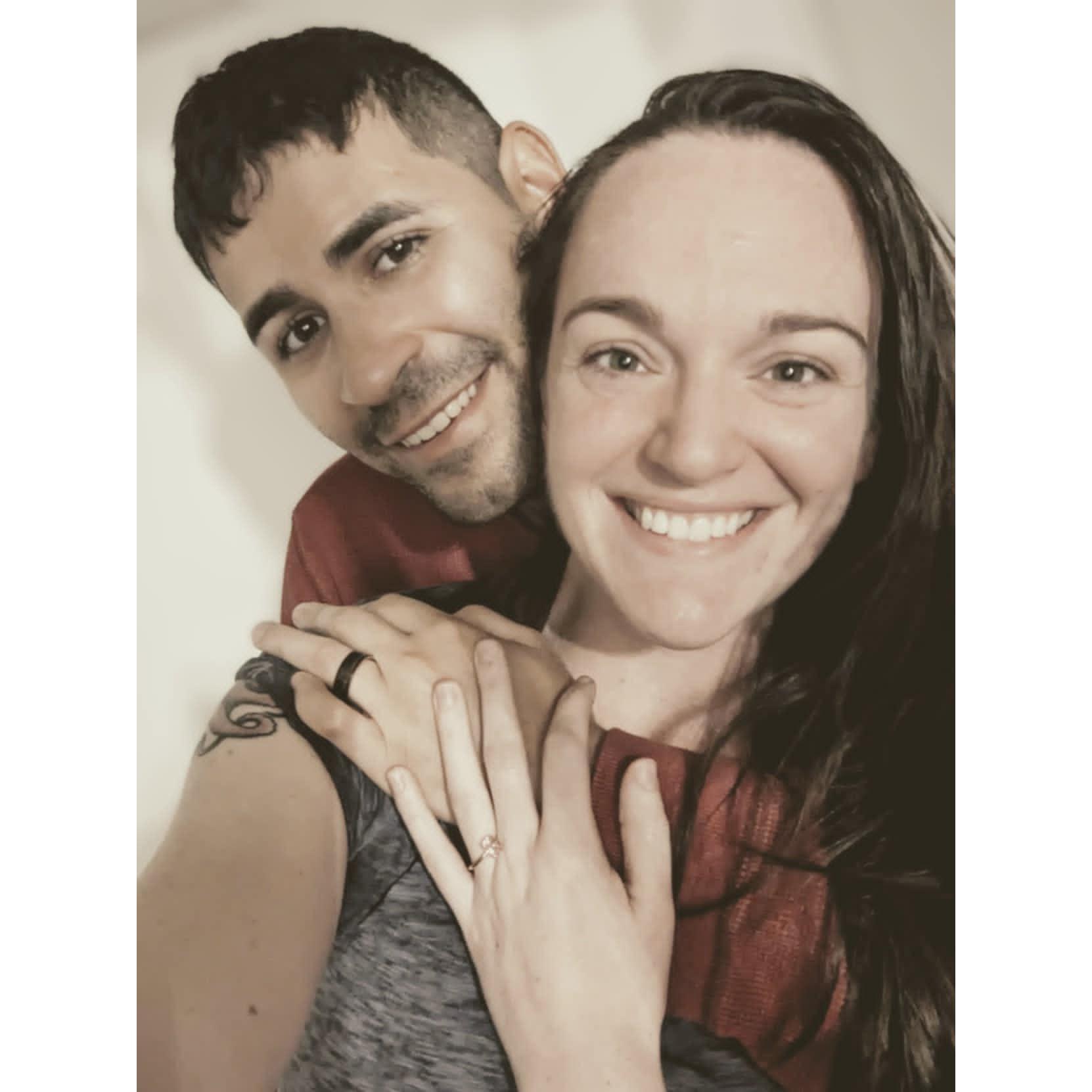 "We both do!!" Julian and I both planned proposals to each other on the same trip