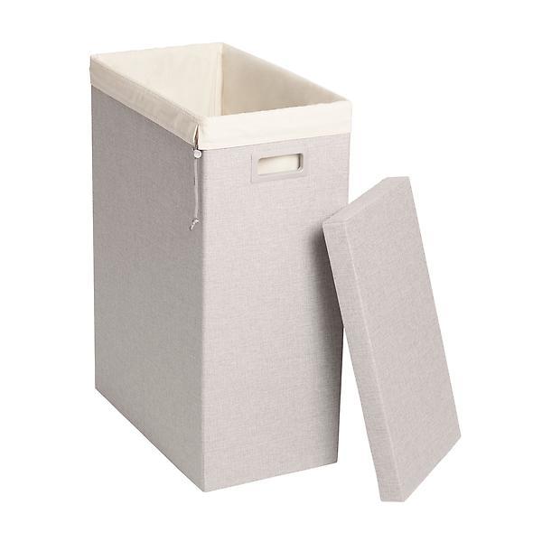 Linen Poppin Laundry Hamper with Lid