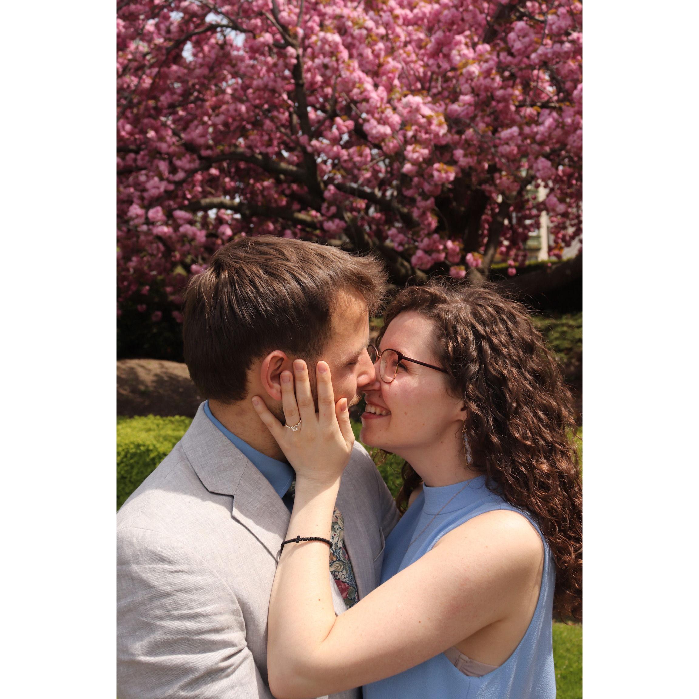 Shout out to Hannah for the beautiful pictures of Danny proposing!