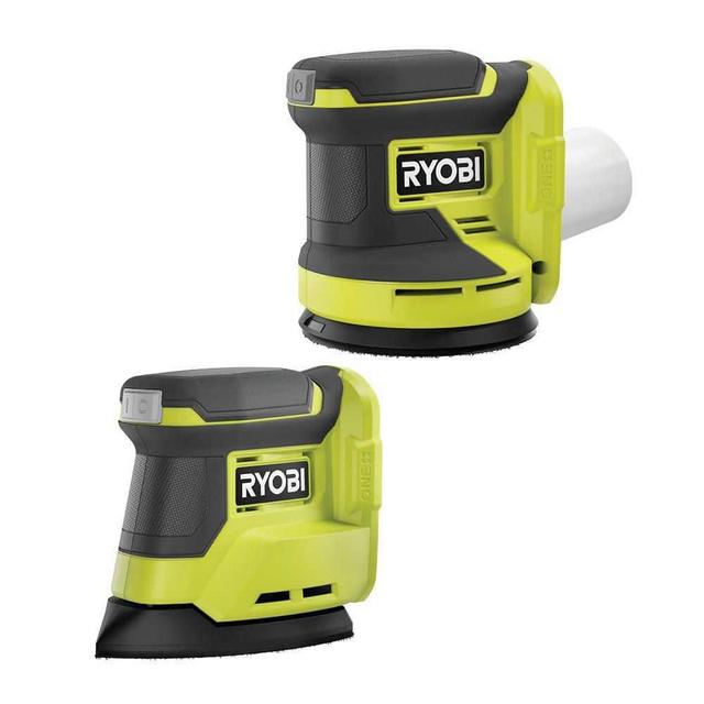 ONE+ 18V Cordless 2-Tool Combo Kit with Random Orbit Sander and Corner Cat Finish Sander (Tools Only)