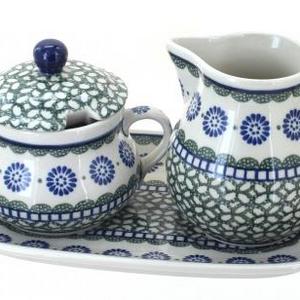 Maia Large Cream & Sugar Set with Tray