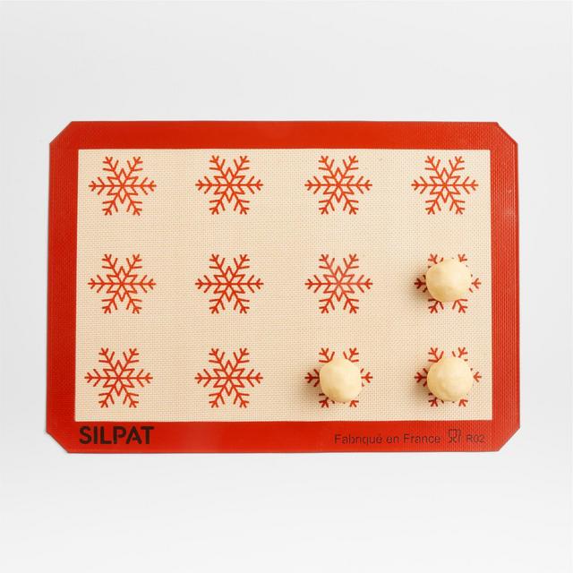 Silpat Snowflake Half-Sheet Baking Mat