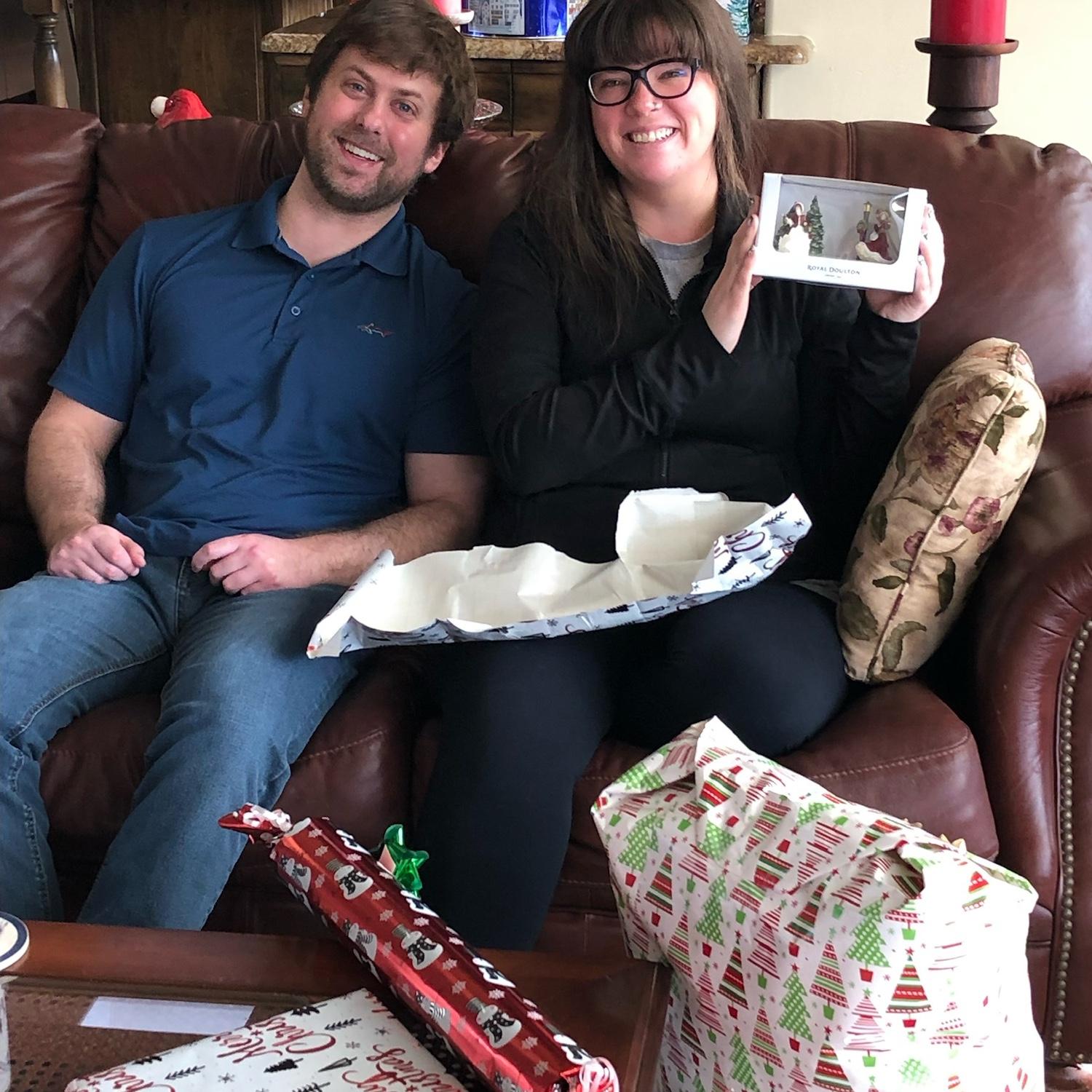 Casey’s first Brodbeck Christmas