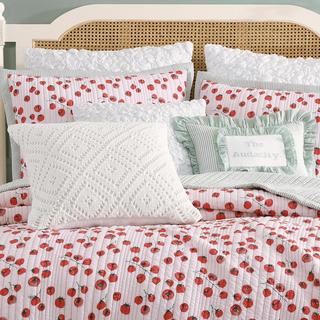 Crochet Diamond Decorative Pillow