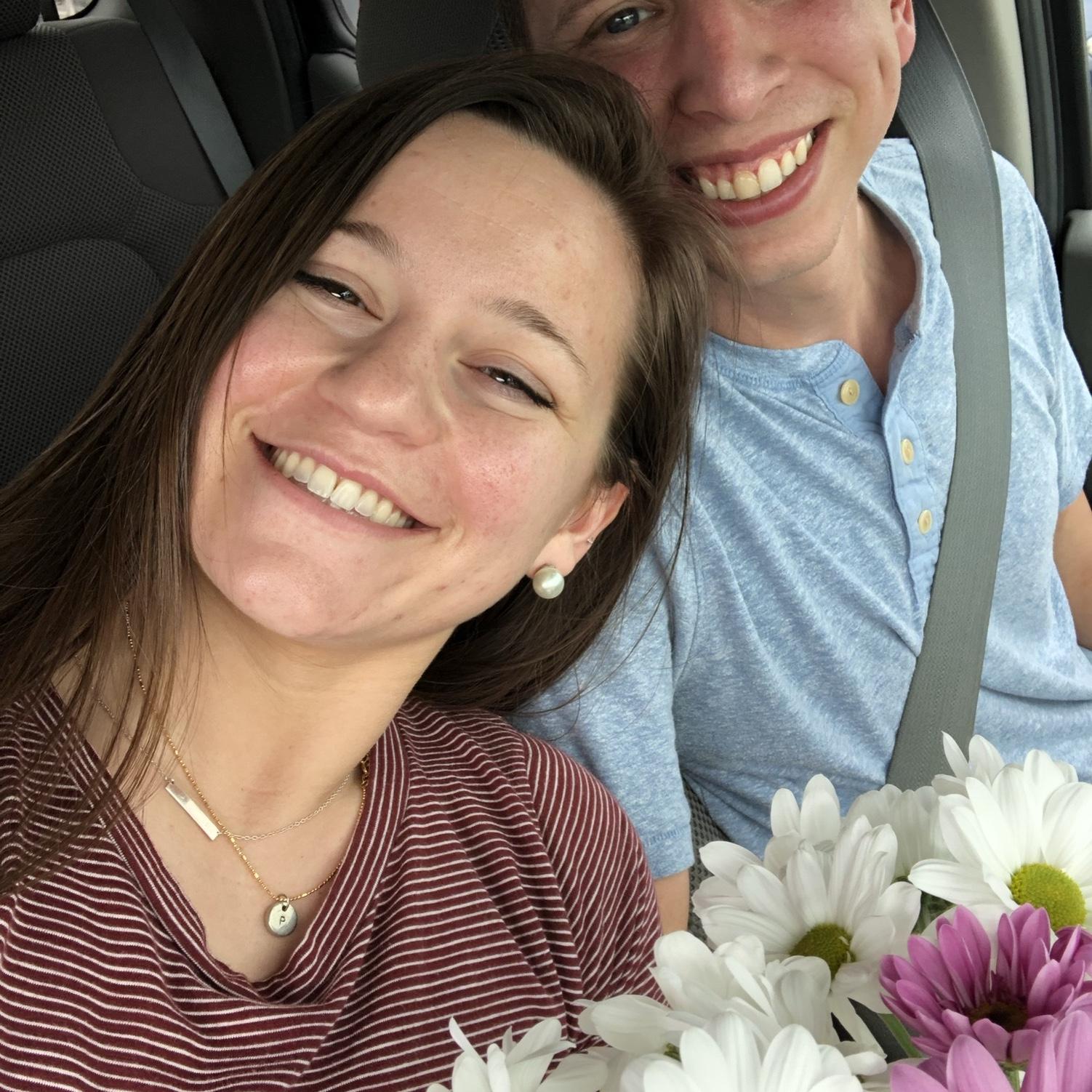 Our first picture together:)