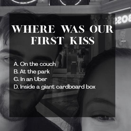 C - Yes, an Uber. Wouldn't change a thing <3