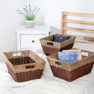 3-Piece Rectangular Nesting Basket Set