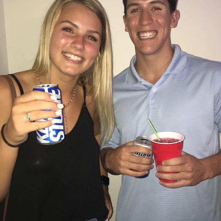 Our first picture - Fall 2018 Pi Kapp basement