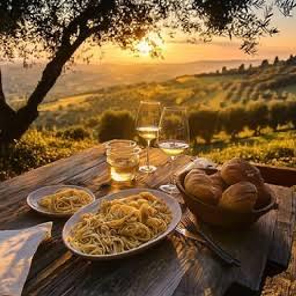Sunset Dinner at Villa la Ripa Winery