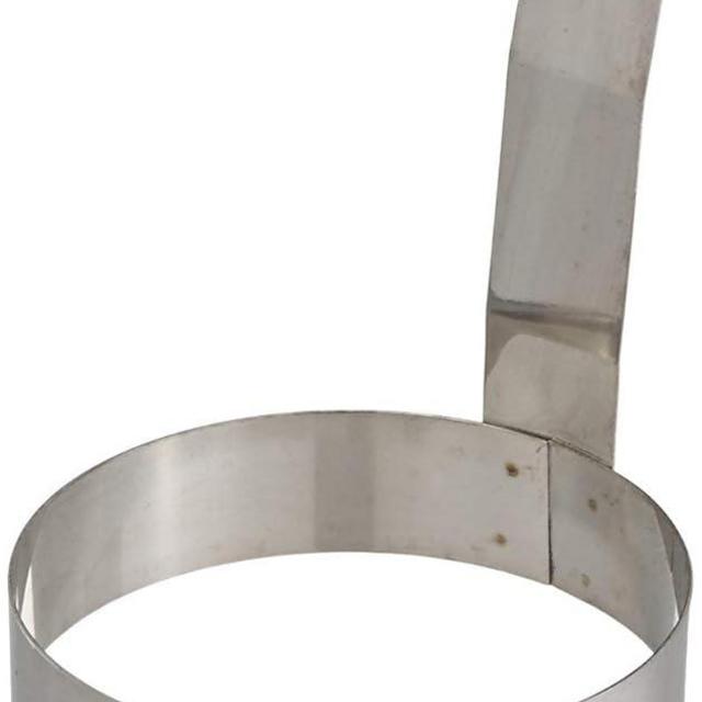 Round Egg Ring 4" (Stainless Steel) (Set of 3)