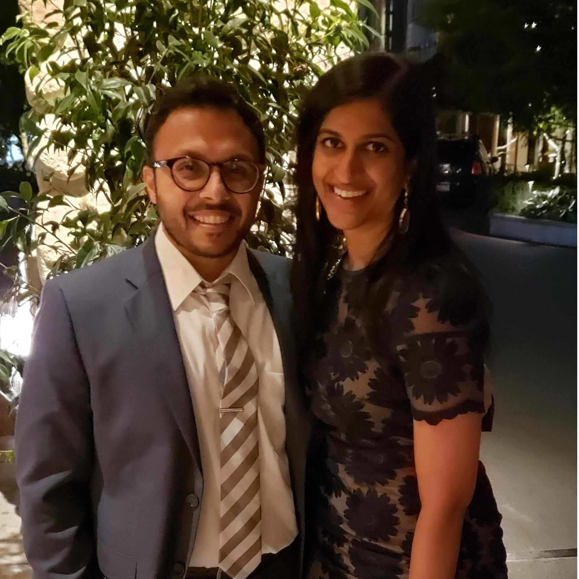 Annual surgery residency graduation dinner (where Jay laughs louder than everyone else at the jokes...)