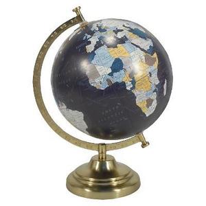 Desktop Globe w/ Gold Base - Threshold™