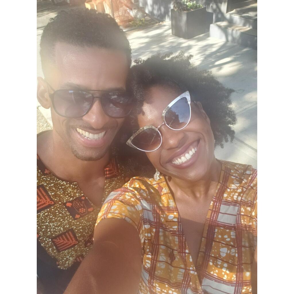 Our first July 4th was spent at Everyday Afrique in BK. We weren't an "official" couple yet but we were clearly on our way there.